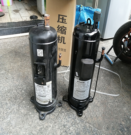 资中中央空调压缩机的更换维修
